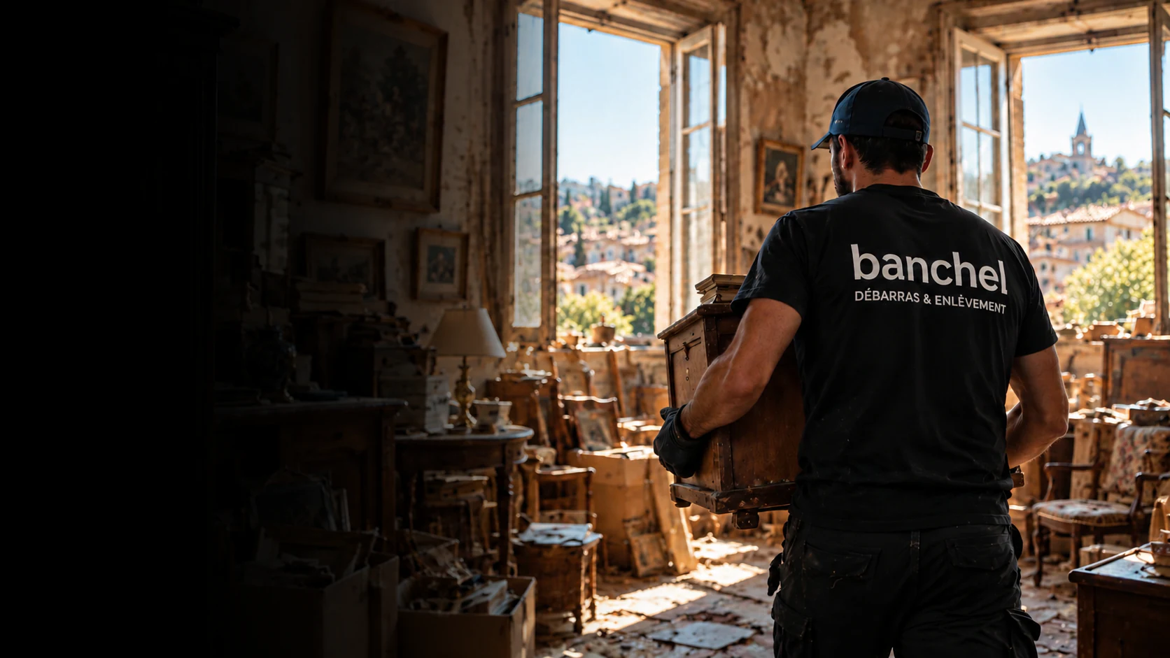 Intervention Banchel lors d’un débarras de maison